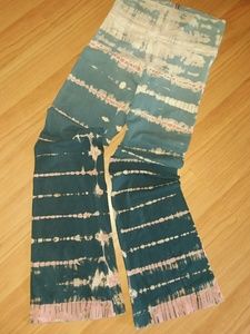 *SOLD*Hard Tail Forever Tye Dye Pants Aqua Berry M